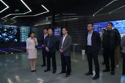 厅党组成员、副厅长黄新波赴中国移动云能力中心调研网络技术研发工作